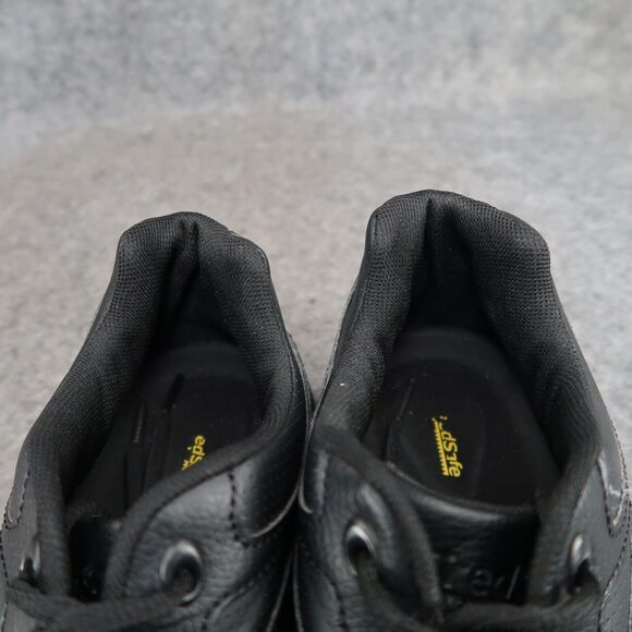 Tredsafe Shoes Men 10 Athletic Trainer Work Comfort Slip Resistant Black Uniform - Picture 12 of 13